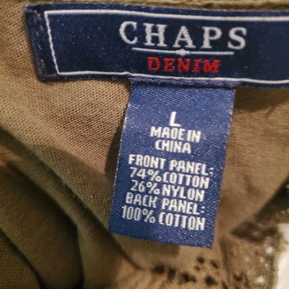 Chaps denim top - Picture 2 of 4